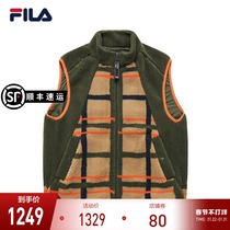FILA X3 1PHILLIP LIM FILE Official Men's Down Vest 2021 Winter New Down Vest