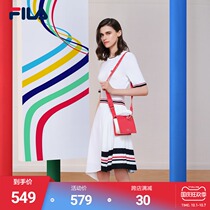 FILA Phila Le official womens dress autumn 2021 New slim fashion casual sports dress