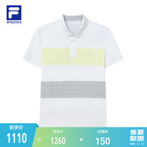 FILA ATHLETICS Official Man Short Sleeve POLO 2022 Summer New Casual Golf