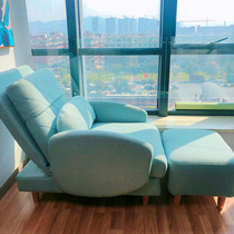 Lazy sofa single person balcony casual folding recliner bedroom backrest chair small apartment living room small sofa chair