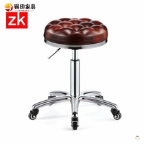 Trolley car dirty hotel with wear-resistant linen Hotel carpet wheel Room linen assembly blue mute