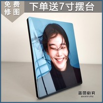Childrens picture frame to customize photos rectangular European style table luxury graduation gifts customized stereo phase
