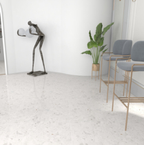 Color particles bright terrazzo tiles 800x800 Nordic light luxury clothing store shopping Mall floor tiles ins floor tiles