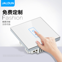 Gariton 86 touch switch one-open dual-control tempered glass panel hotel wall smart touch switch