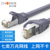 Akihabara seven types of network cable 10 gigabit high speed cat7 six Class 6 gigabit finished home computer 8 router cable
