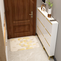 Ultra-thin shoe cabinet Light luxury dump simple modern foyer storage shoe rack Nordic 15cm household door narrow door back cabinet
