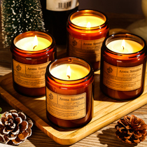 Scented candles calm the mind and help sleep ins Home bedroom room purify the air Romantic niche Nordic fragrance gift box