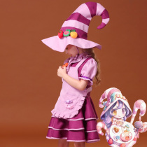 Halloween childrens costumes girls candy clothes witch clothes kindergarten masquerade party show dress dress