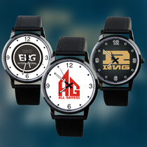 LPL League of Legends Professional League E-sports club AG IG RNG same watch simple casual mens watch