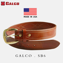 American native Galco SB6 military fans tactical belt men handmade head belt SEAL Royal