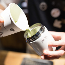 Japan ASVEL warm coffee cup mini breakfast cup Children Baby braised beaker portable warm soup cup