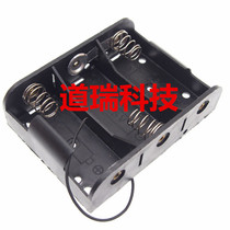Three-cell No 2 battery box without cover No 2 3-cell battery box with wire Type C 3-position battery holder series 4 5V