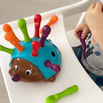 Children Hedgehog DingTalk Le Baby Spling Small Nail Pair Match Cognitive Kindergarten Early Education Educational Toys