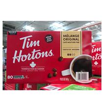 Canada Direct Mail TimHortons Capsule Coffee 80 Cup Medium Roasted 840g