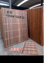 Customized New 2 people Shanghai Eucalyptus mattress stiffened 5 meters solid wood bed board thick wooden shed waist protection 18 meters wood board