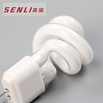 Mirror headlight bulb 5W G4 lamp bead small spiral two-pin pin highlight socket 2-pin fluorescent crystal energy-saving white light