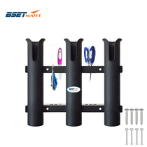 Three-barrel nylon plastic fishing rod holder Marine Rod Holder yacht Rod Holder fishing gear accessories