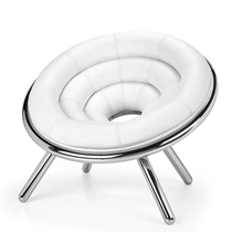Riluc Swing Chair Stainless Steel Modern Hotel Modern Club Room Metal Leisure Single Chair