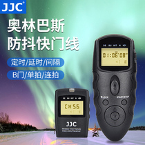 JJC wireless timing shutter cable remote control application Olympus EM1 EM10II EM10 EM5II EPL8 EP5 EM1X EM5