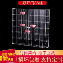 Customized toy car model display stand acrylic lattice display rack storage cosmetics display tray