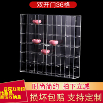 Customized toy car model display stand acrylic lattice display rack storage cosmetics display tray