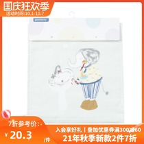 Gruijia 2021 New Baby gauze wool ring on both sides with towel to wash face towel children towel