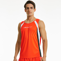 Force sports vest men running fast dry summer loose sleeveless T-shirt breathable track and field fitness training basketball suit