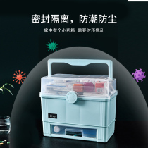 Family medicine box household large capacity multi-layer medicine box full set of emergency medical care medical storage medicine small medicine box