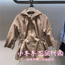 F2BEB3364 Taiping Bird childrens wear mini peace 2021 autumn new girl long windbreaker coat