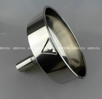 Stainless steel large refueling funnel metal pouring funnel fuel large mouth funnel milk powder funnel without filter