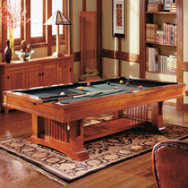 Billiard table Household standard adult high-end villa club ball room two-in-one billiard table Classic carving table