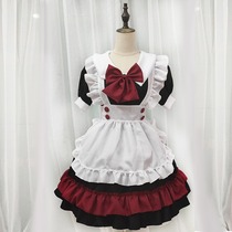 Halloween Vampire little devil maid costume Lolita Gothic style cos Anime cosplay costume Cafe