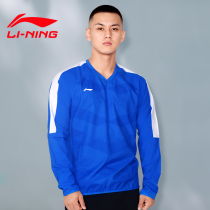 Li Ning sports windbreaker autumn and winter long sleeve football appearance training clothing pullover long sleeve windbreaker jacket vests