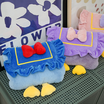 Hot water bag charging female explosion-proof plush cute warm baby electric treasure application belly water warm hand treasure electric warm water bag