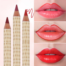 Lip pen lip liner waterproof and long-lasting non-decolorizing non-fading hook line Beginner lips with nude bean paste