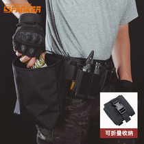 Superior tactical recycling bag molle sub-bag Clip collection bag Expansion bag Storage debris bag Military fan equipment