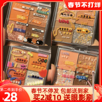 flortte flower loria eye shadow plate four-color parity small flower falling Leah ins super fire student earth small plate