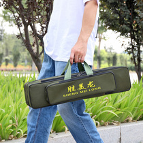 Shengmei Dragon Fishing Gear Bag 40cm50cm60cm Double Triple Layer Fishing Bag Pole Bag Mini Pole Bag Big Belly Bag