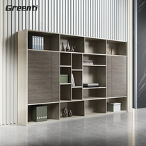 Gatai office filing cabinet wooden simple modern bookcase information Cabinet double-door office file storage cabinet