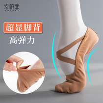 Full elastic cloth professional dance shoes female soft bottom Chinese classical ballet practice dance shoes teacher special instep