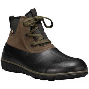 BOGS メンズ ブーツ アウトドアブーツ レースアップ ショートブーツ ダックビルブーツ レザー 滑りにくい 耐摩耗性 カジュアル 本格派 894445