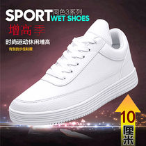 Summer increase mens shoes 10CM sports shoes mens high shoes 8cm height shoes mens inner increase small white shoes