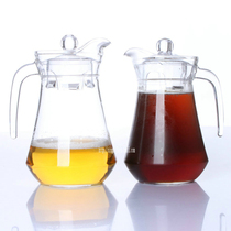 Cold kettle 1ll1 3L glass juice pot creative tie pot cold drink pot tie beer pot duck duck pot multi-function tie pot