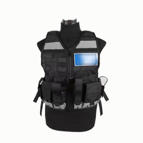 Tactical vest Patrol Protective Vest Security Vest Detachable Outdoor vest with Laminated reflective Vest