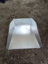 Large handless iron dustpan head dustpan head can be installed handle gray shovel hand thickened dung galvanized tremble