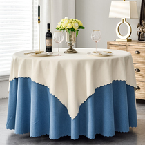 Hotel Hotel round table tablecloth waterproof round table tablecloth white custom banquet restaurant tablecloth