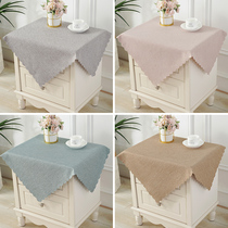 Bedside cabinet cover TV refrigerator dust cover cloth table cloth washing machine cover universal cover towel dust cloth