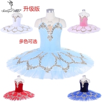 Spot childrens stage performance costume Bluebird professional ballet TUTU puffy gauze skirt blue sleeping beauty petal skirt
