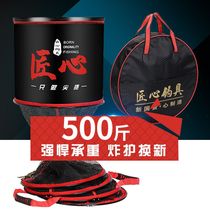 Fishing gear bag mesh pocket anti-hanging waterproof mesh Wild Fishing Folded Fishing Gear Fish fishing Supplies thickened Reinforced gluing