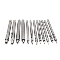 Alloy steel belt punch Household leather punching punch Straight mouth straight mouth round punch Leather punch punch tool punch